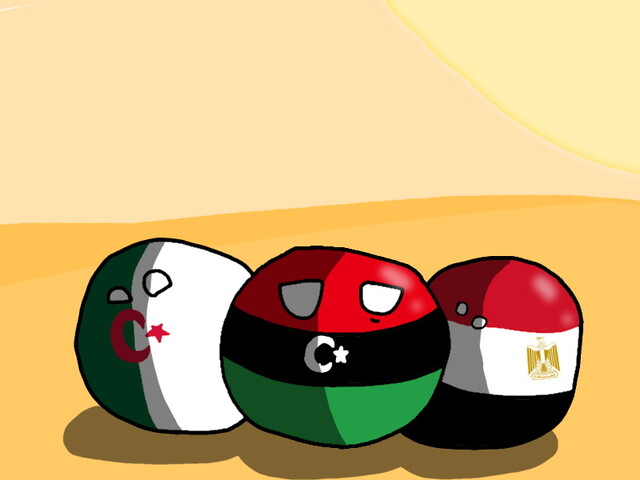 history of egypt countryballs