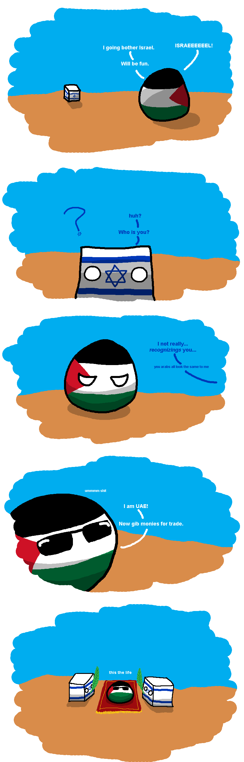 Israel Palestine Thing Polandball